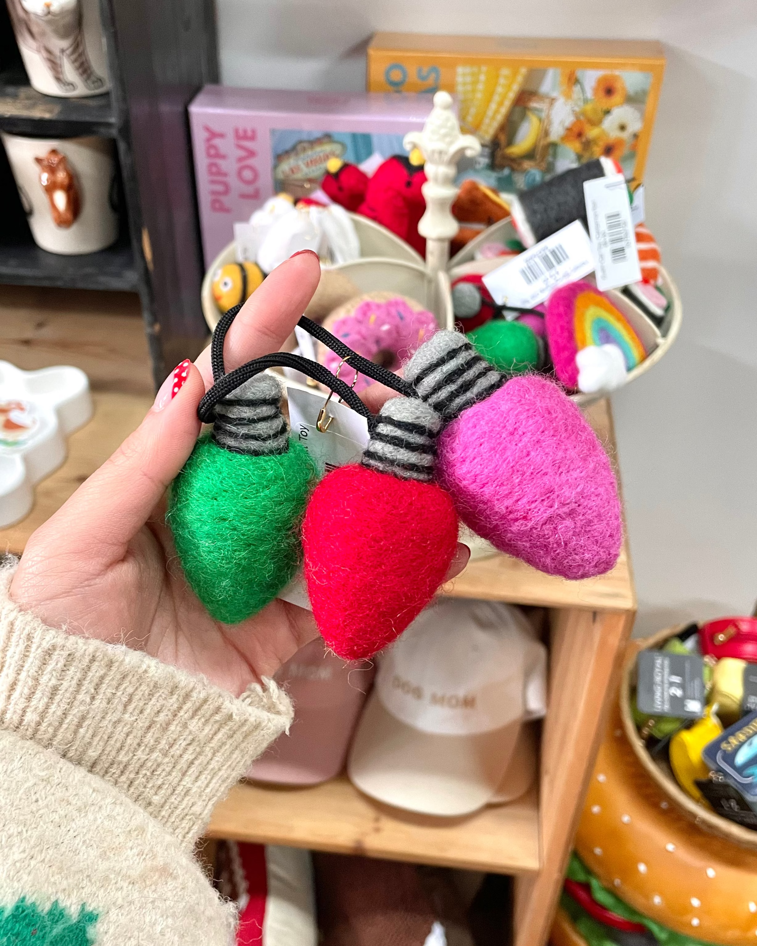 Holiday String Lights Cat Toy