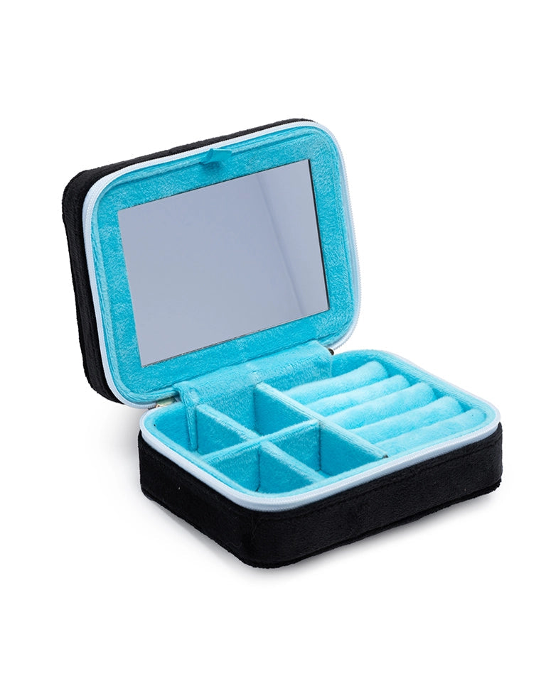 Velvet Jewelry Case - Composition Book
