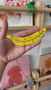Ripe Banana Necklace