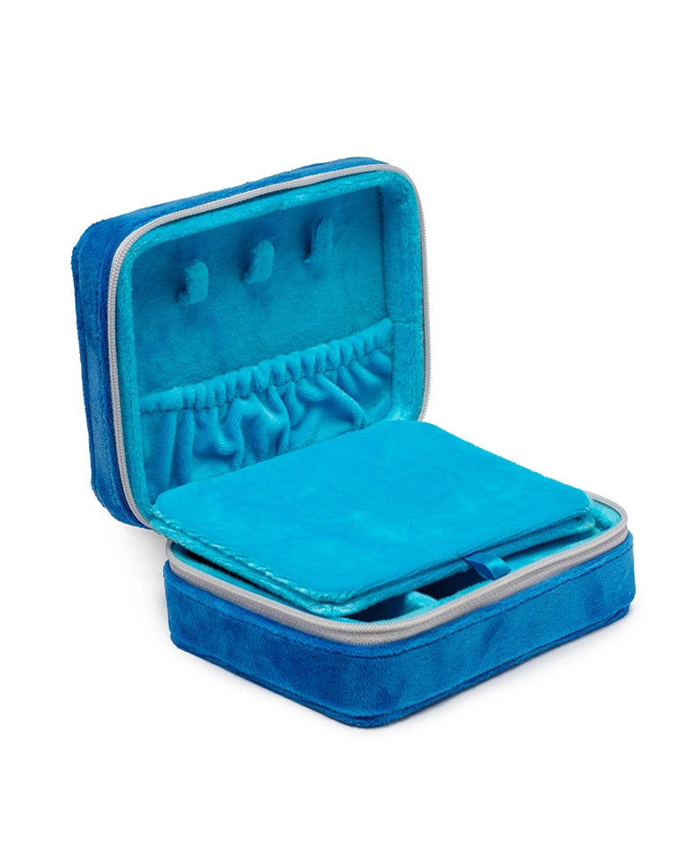 Velvet Jewelry Case - Sardine Tin