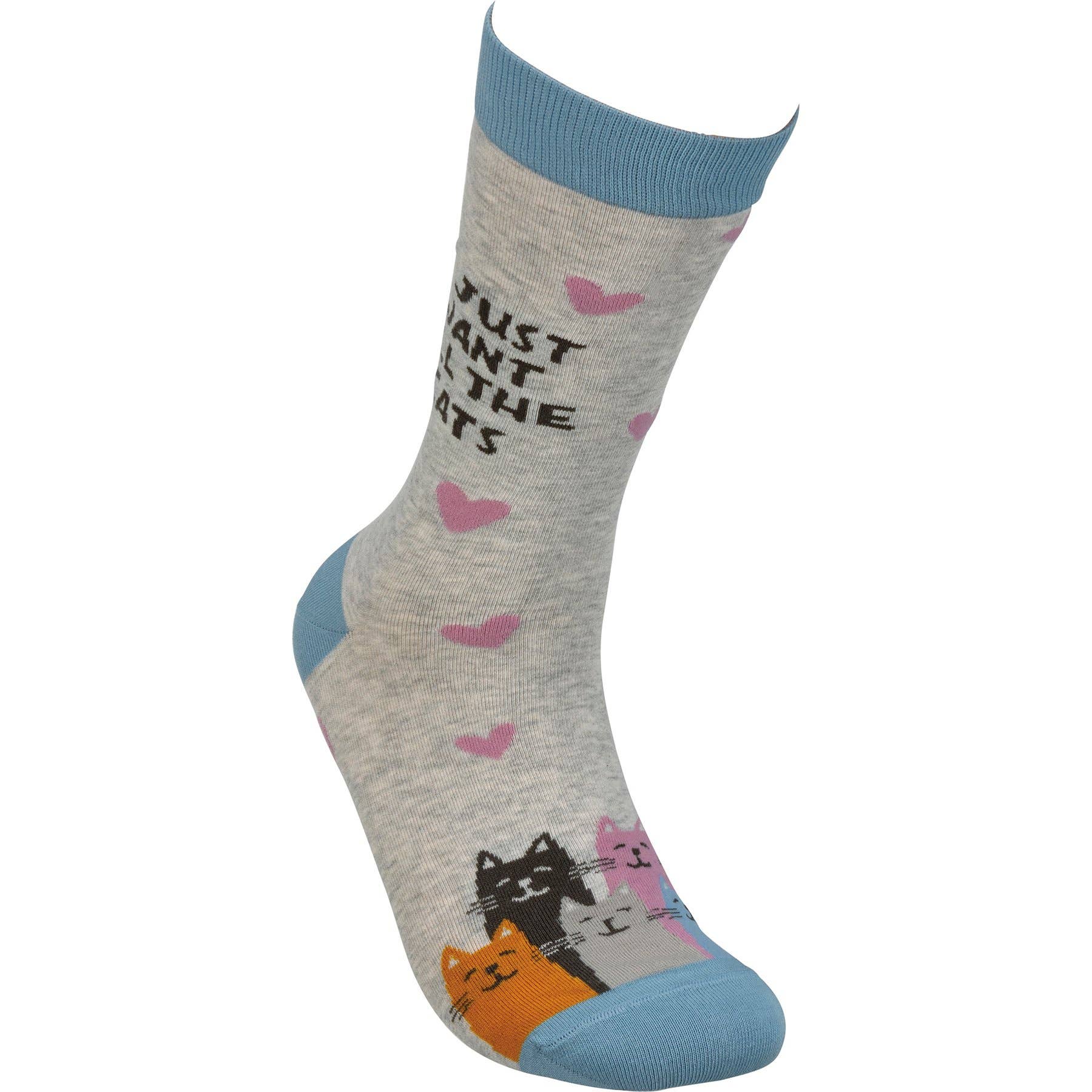 I Just Want All The Cats Socks