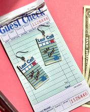 Guest Check Earrings