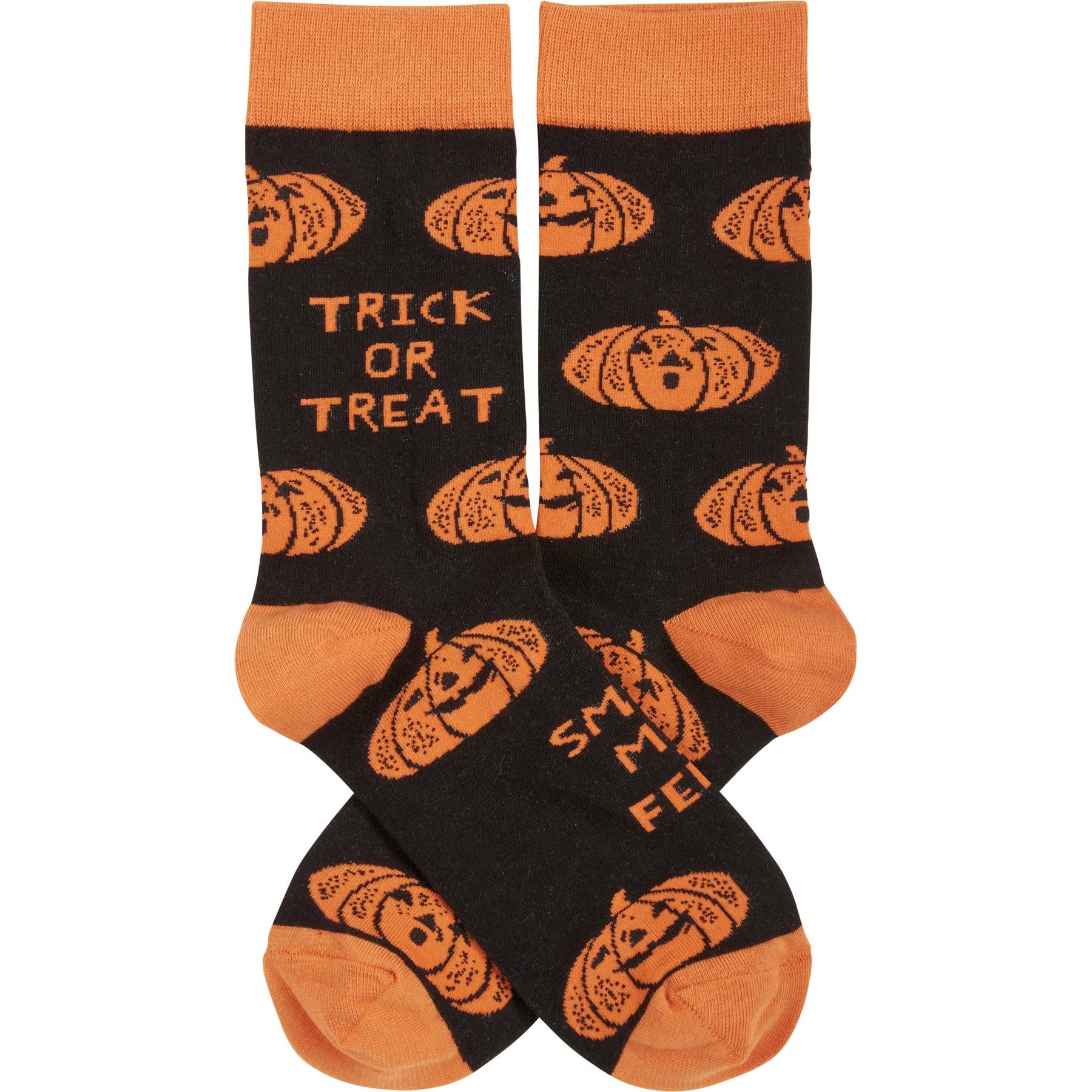 Trick Or Treat Smell My Feet Socks