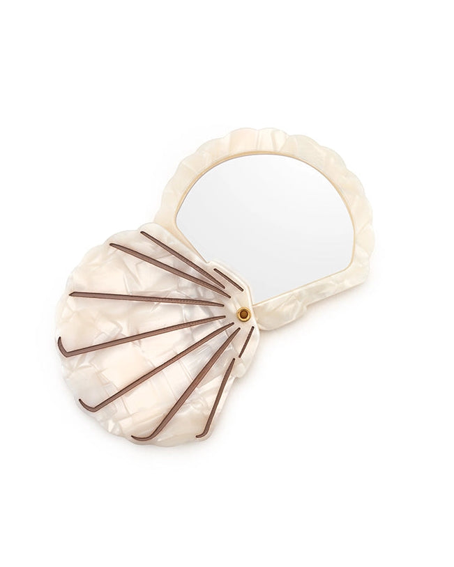 Seashell Compact Mirror