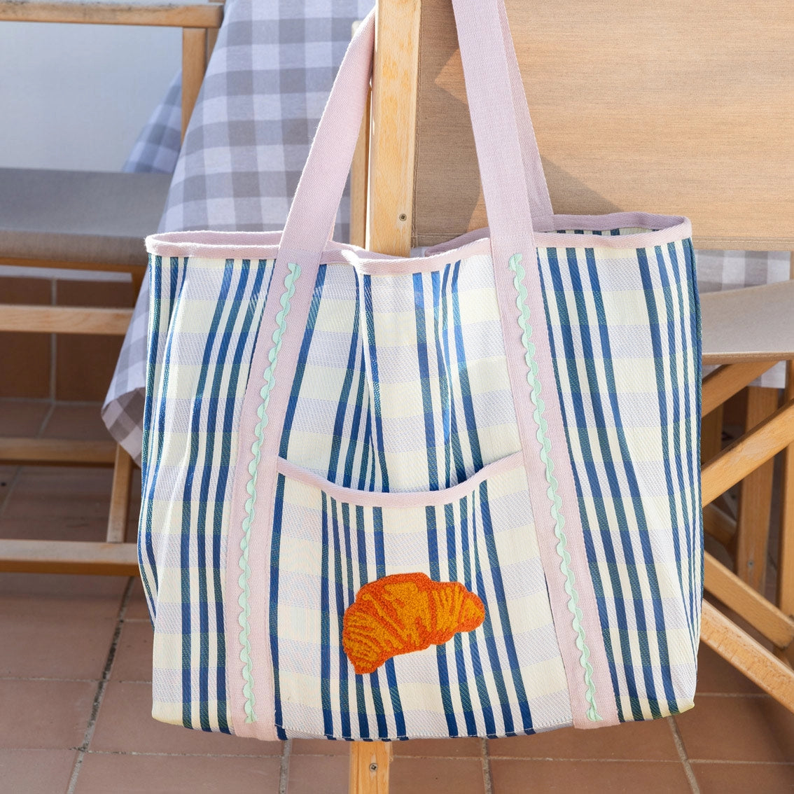 Croissant Tote Bag