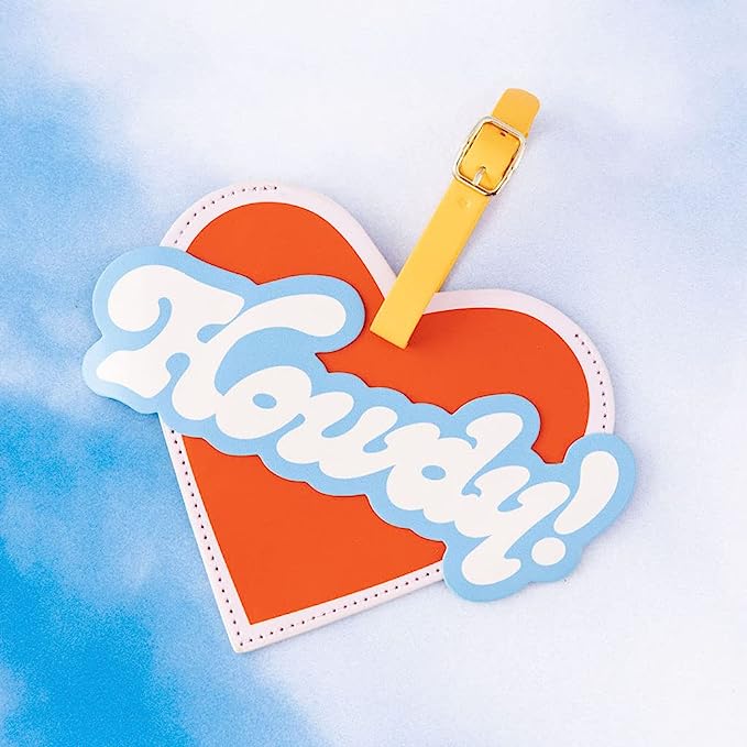 Large Luggage Tag - Howdy