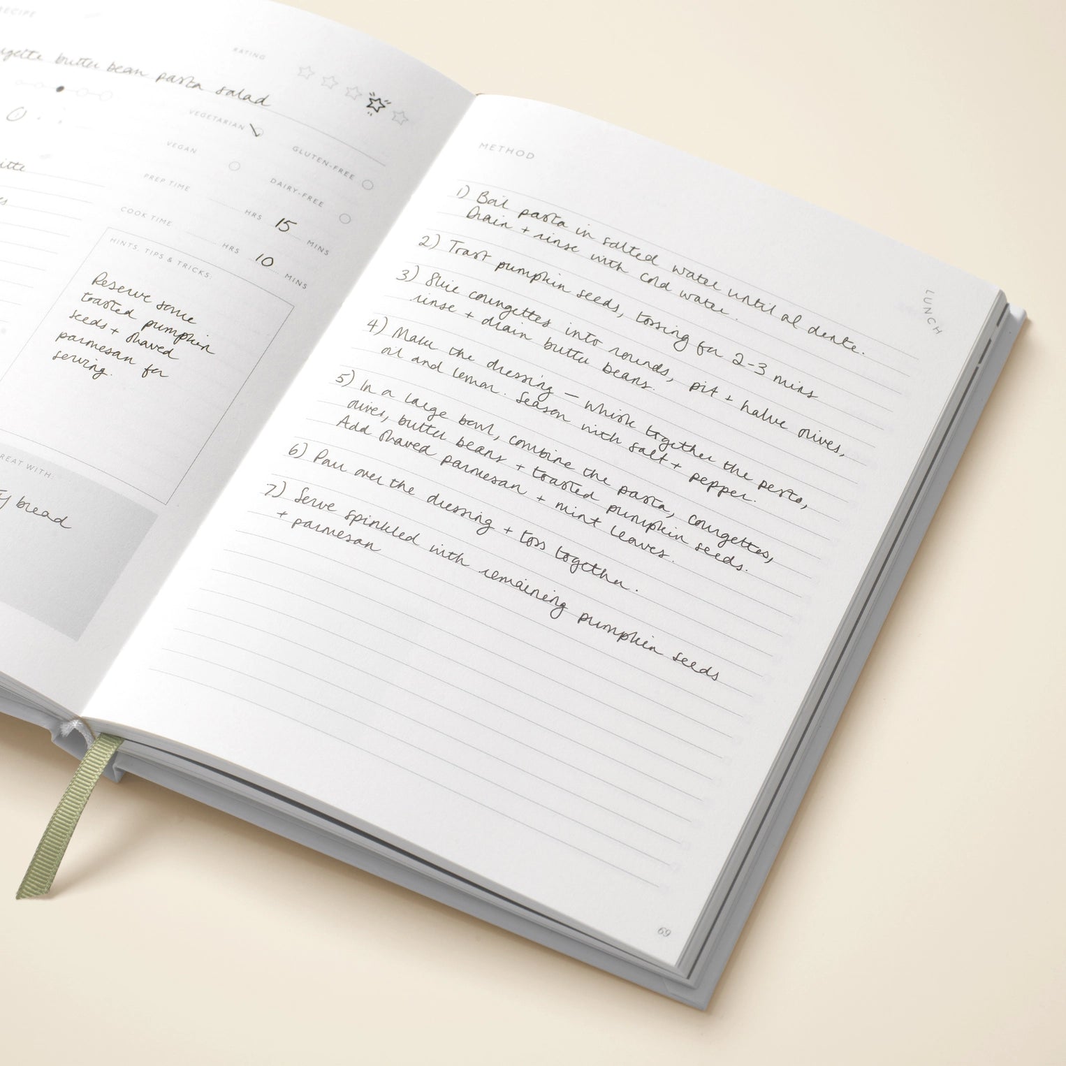 Guided Recipe Journal - Foodie Icons