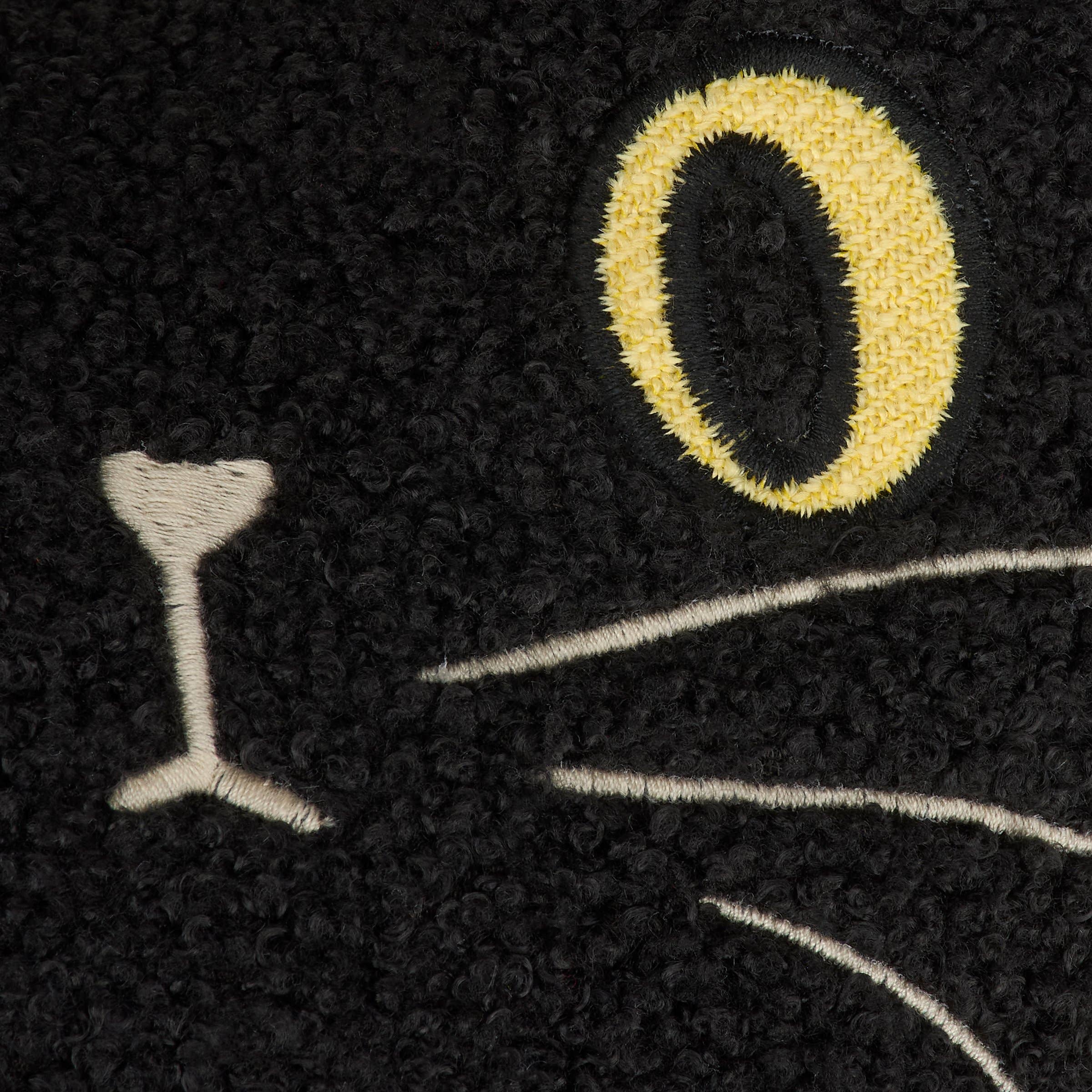 Black Cat Shaped Pillow