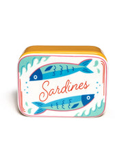 Ceramic Trinket Container - Sardines