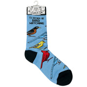 I'd Rather Be Bird Watching Socks