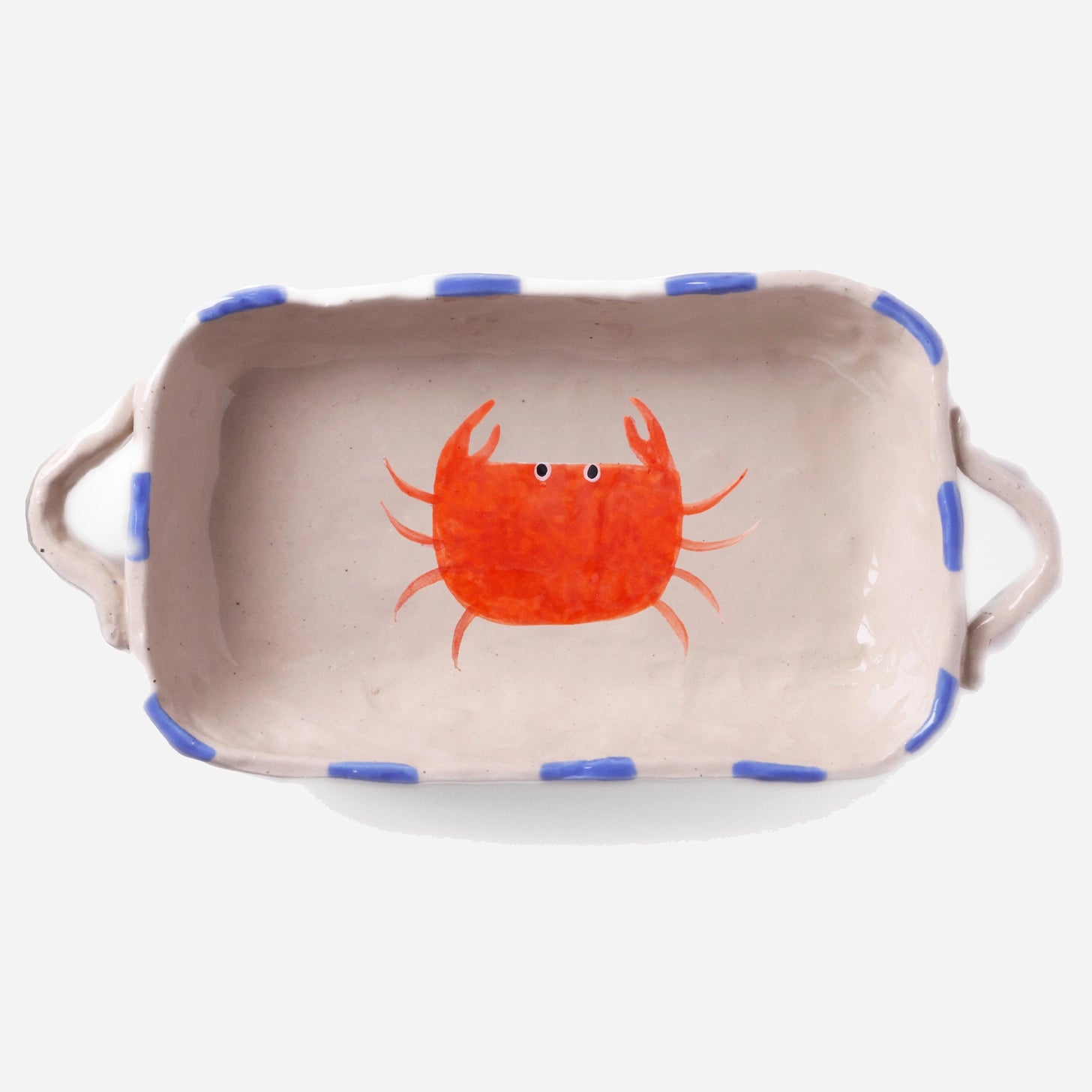 Ceramic Baking Dish - Crab