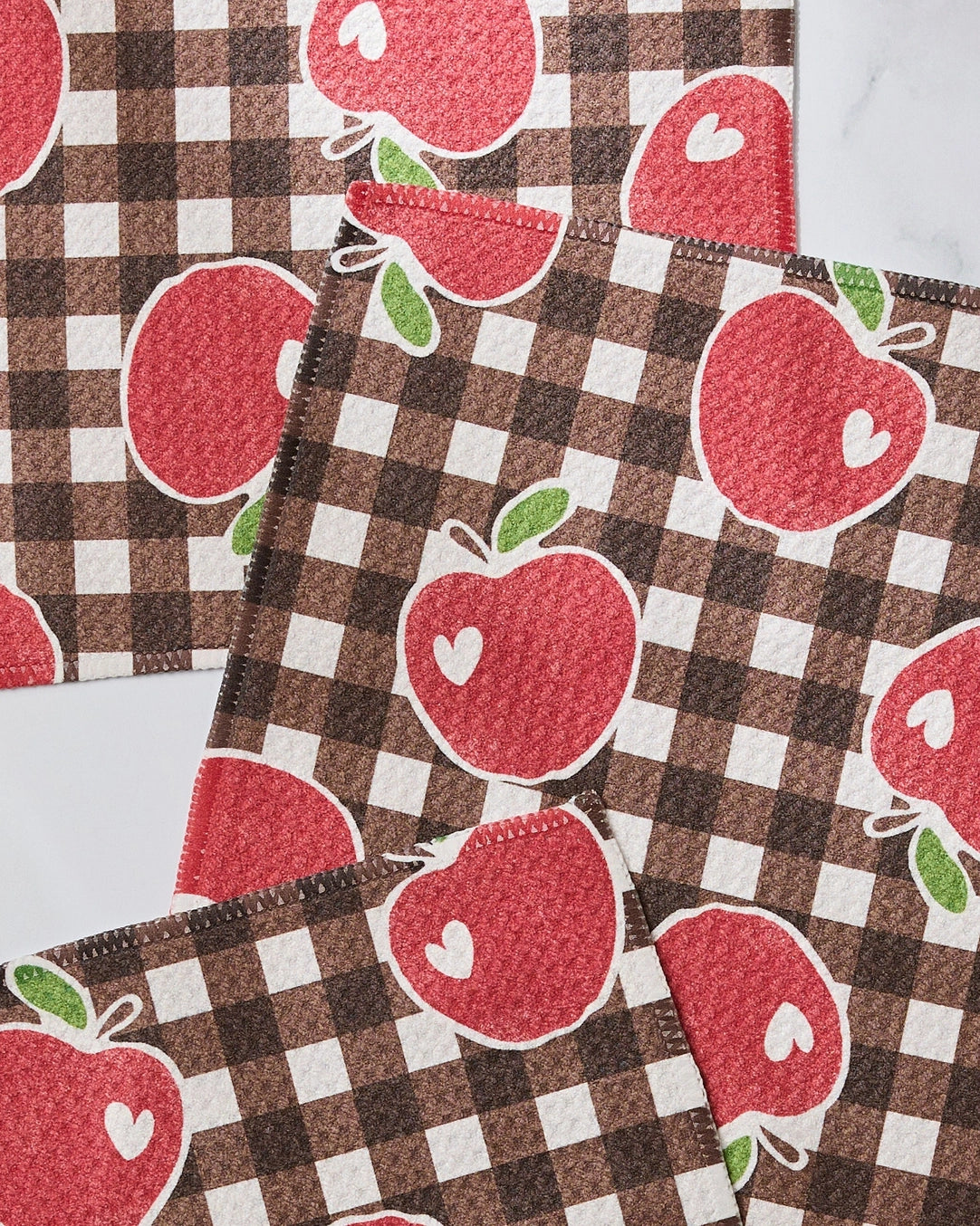 Dish Cloth Set - Apples