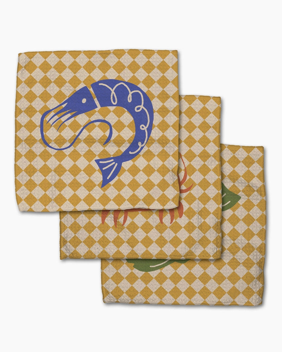 Dish Cloth Set - Sea Creatures