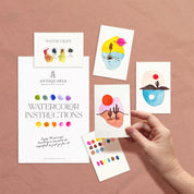 Mini Watercolor Painting Kit : Desert Landscapes