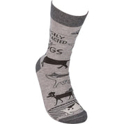 Easily Distracted By Dogs Socks