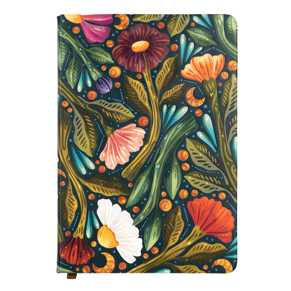 Nightsky Floral Embossed Journal Notebook