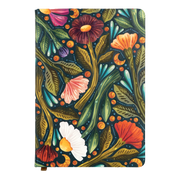 Nightsky Floral Embossed Journal Notebook