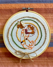 Meowdy Pawtner DIY Embroidery Kit