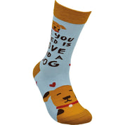 All You Need Is Love And A Dog Socks