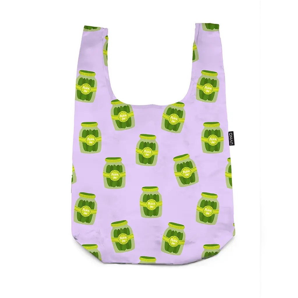Bag Charm / Reusable Shopping Bag - Pickle Jar