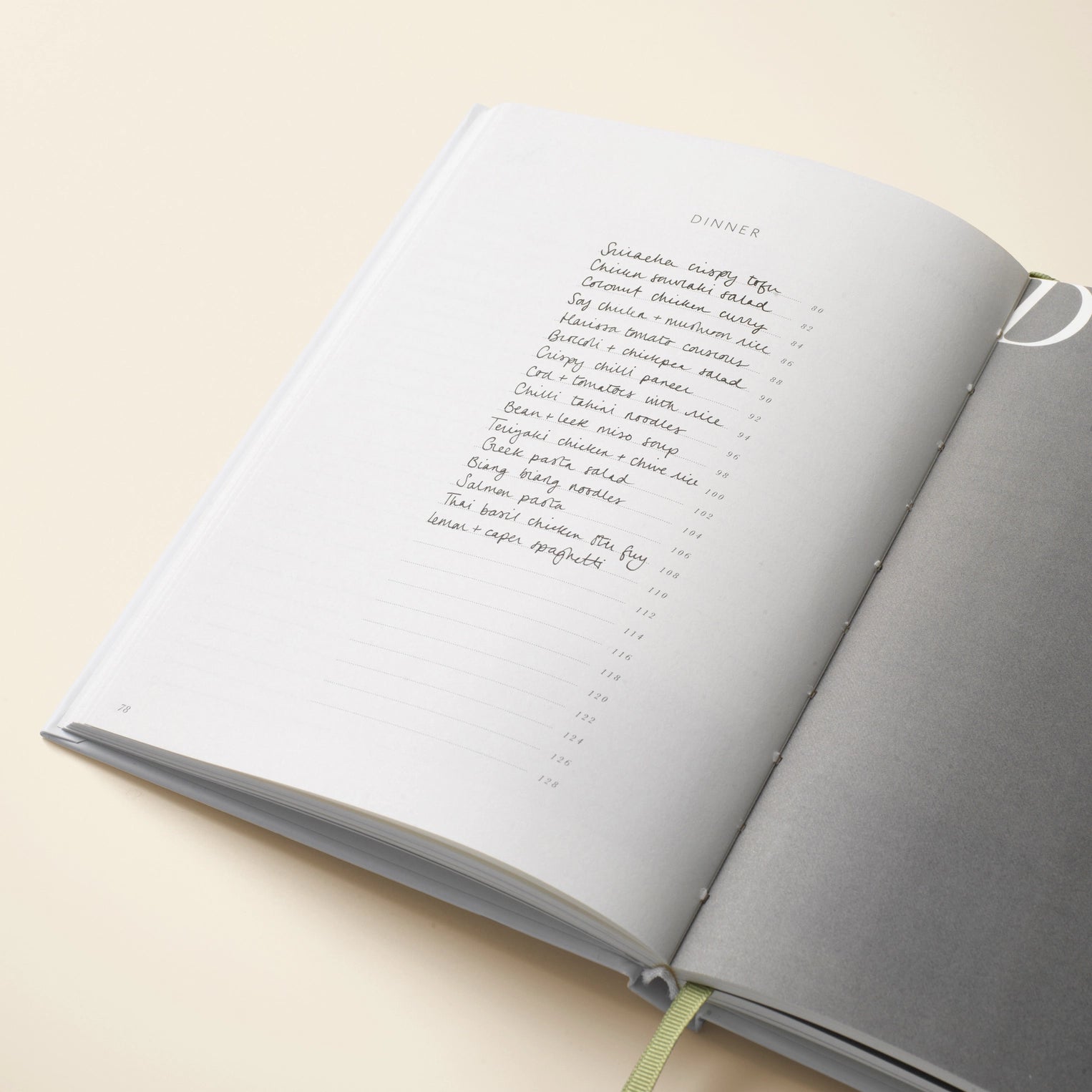 Guided Recipe Journal - Veggie Medley