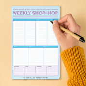 Weekly Shop-Hop Notepad w/ Magnet