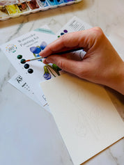 Violet Mini Watercolor Kit