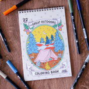 Outdoor Adventure Premium Coloring Book