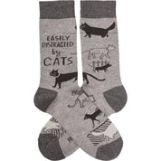Easily Distracted By Cats Socks