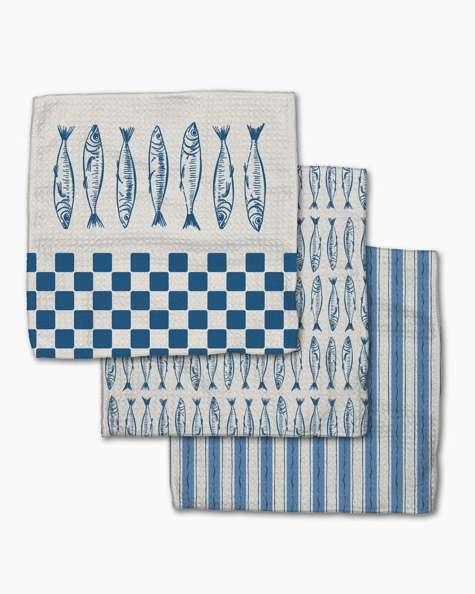 Dish Cloth Set - Sardines