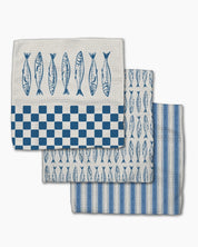 Dish Cloth Set - Sardines