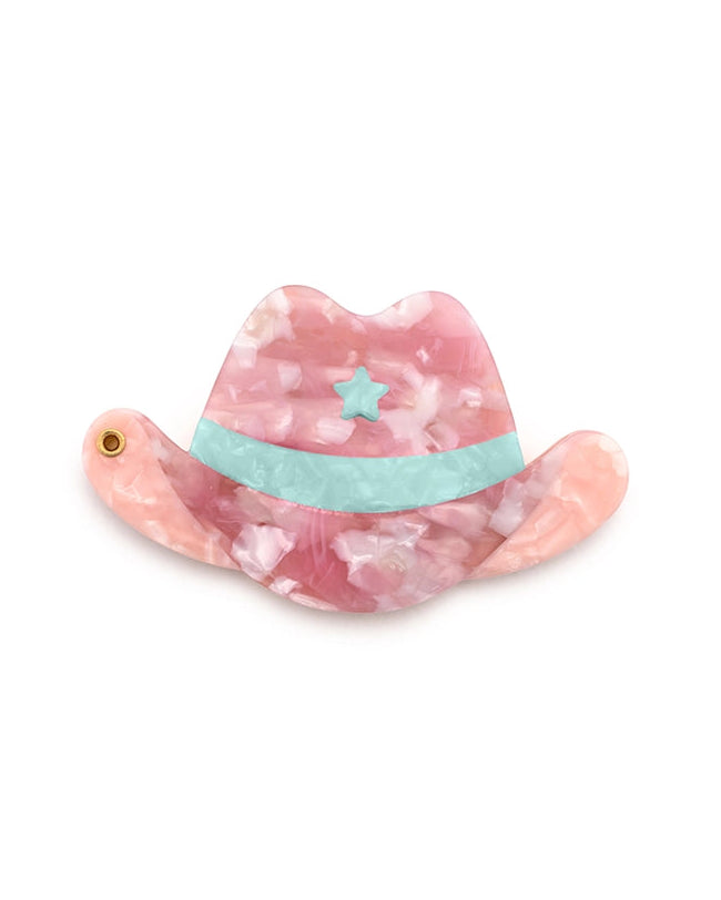 Cowgirl Hat Compact Mirror