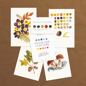 Watercolor Painting Kit : Woodland Botanicals