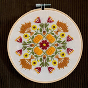 Harvest Mandala DIY Embroidery Kit