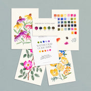 Watercolor Painting Kit : Wildflowers No.1