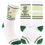 Ask Me About My Plants Socks