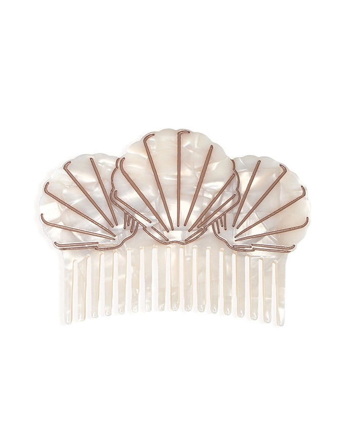 Seashell Hair Comb