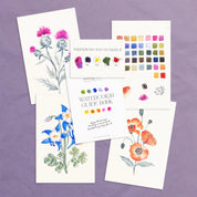Watercolor Painting Kit : Wildflowers No.2