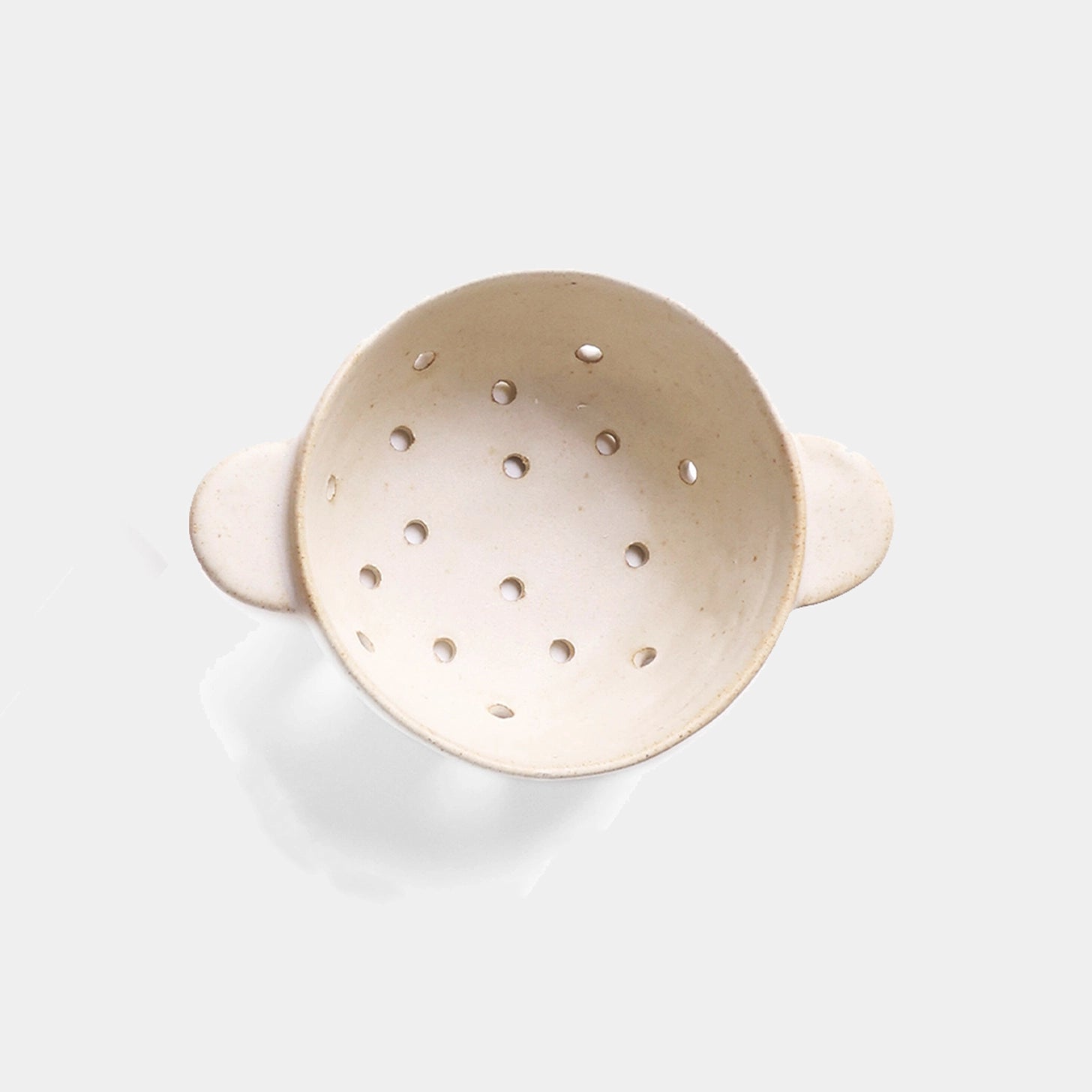 Ceramic Berry Bowl - Beige