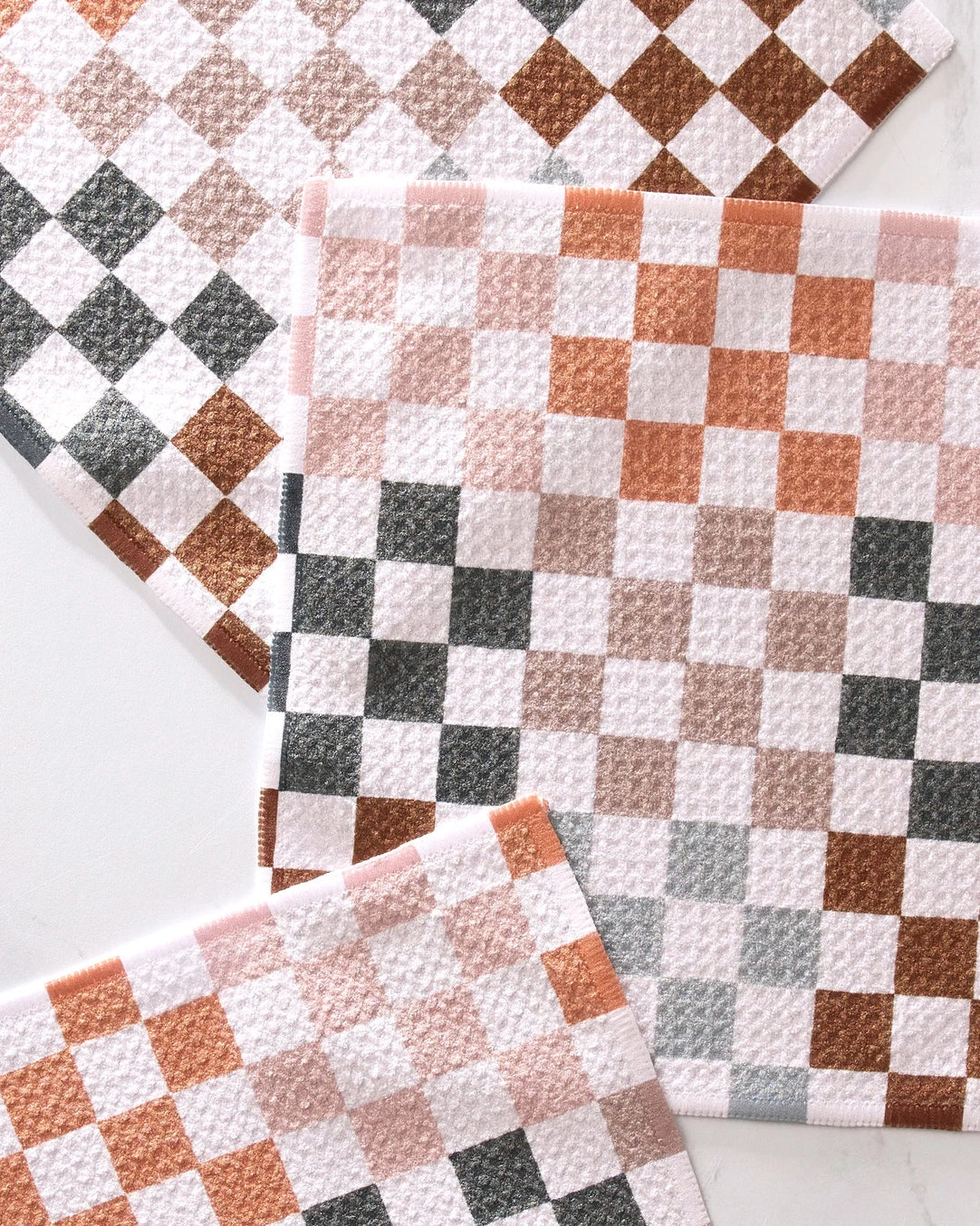 Dish Cloth Set - Boho Checkered