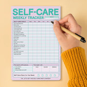 Self-Care Weekly Tracker Notepad