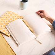 Guided Recipe Journal - Blue Floral