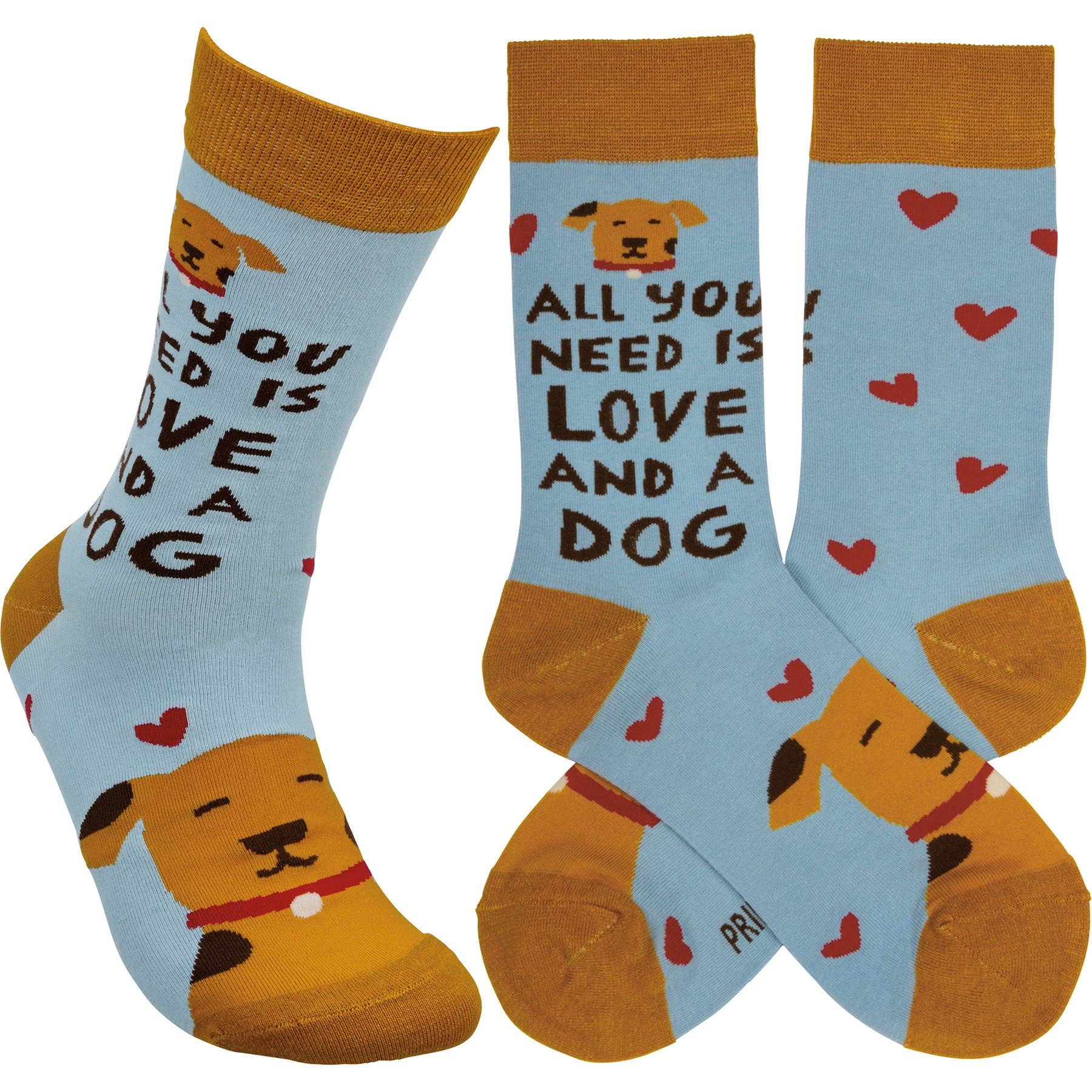 All You Need Is Love And A Dog Socks
