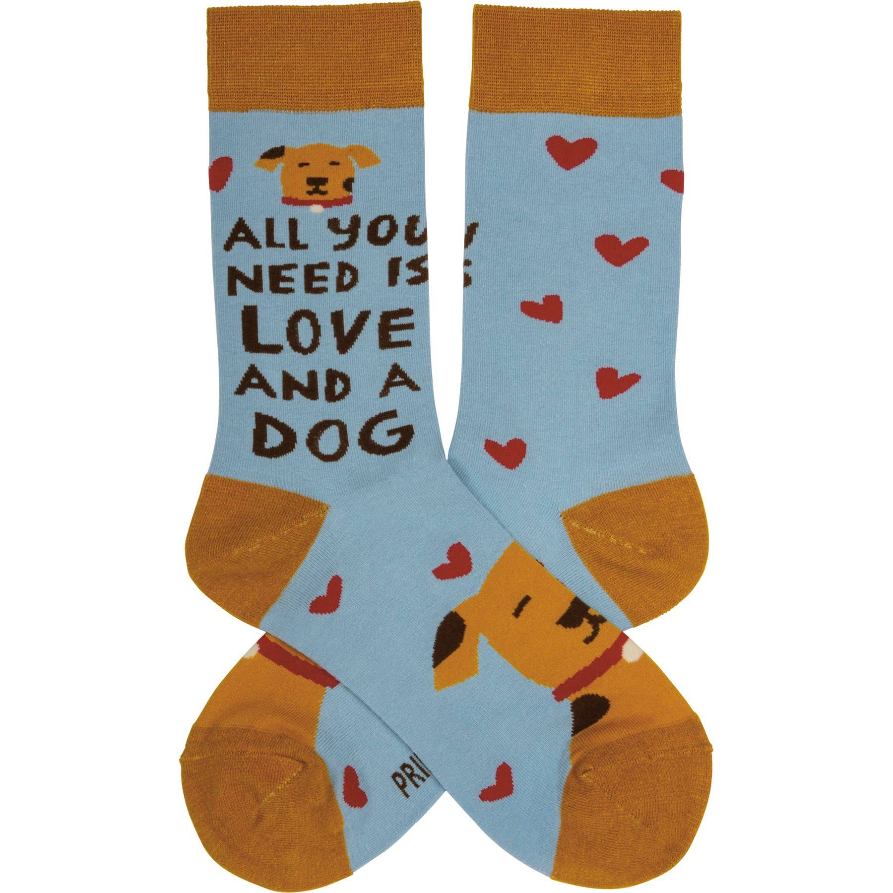 All You Need Is Love And A Dog Socks