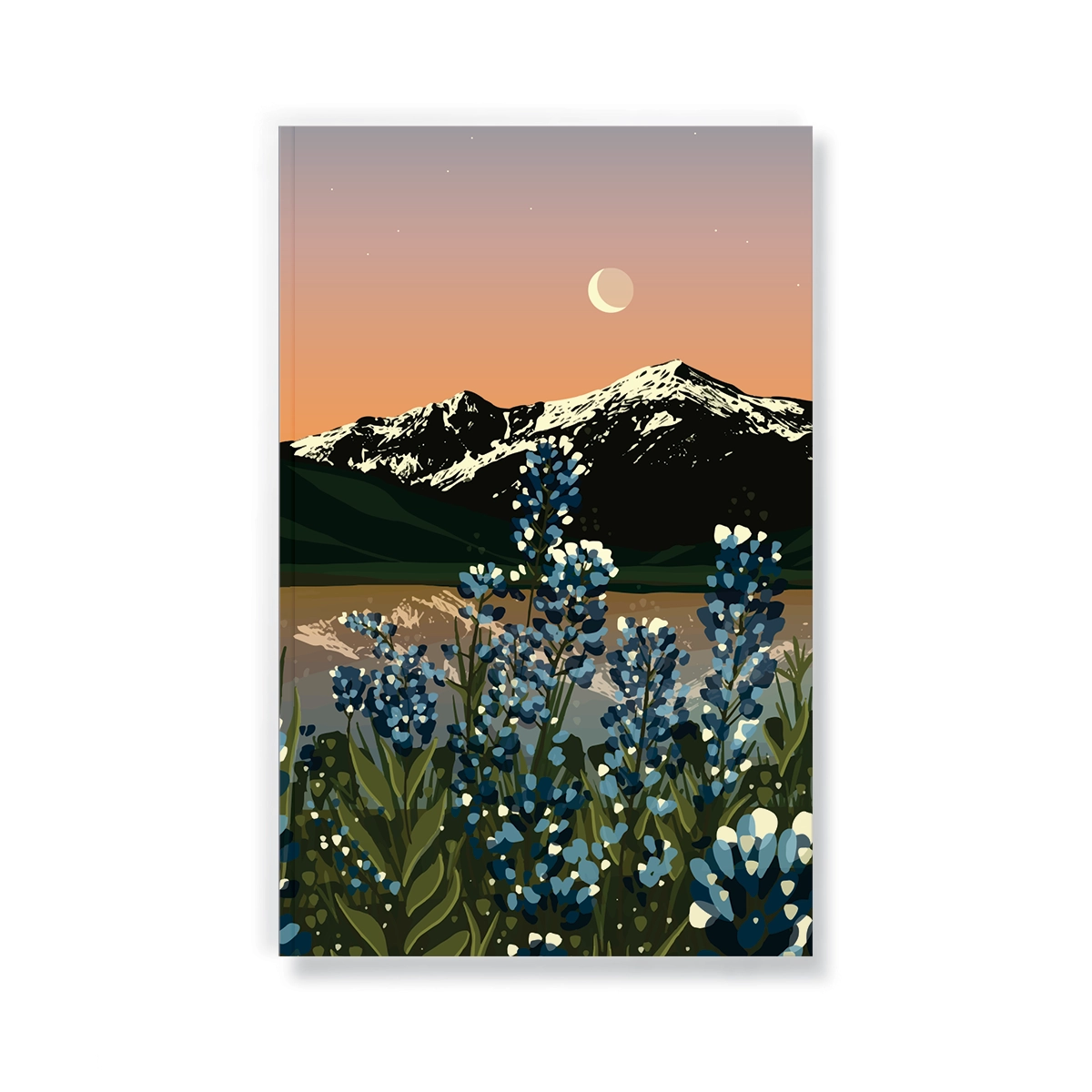 Mountain Lupines Classic Journal Notebook