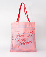 Book Lover Forever Library Tote Bag