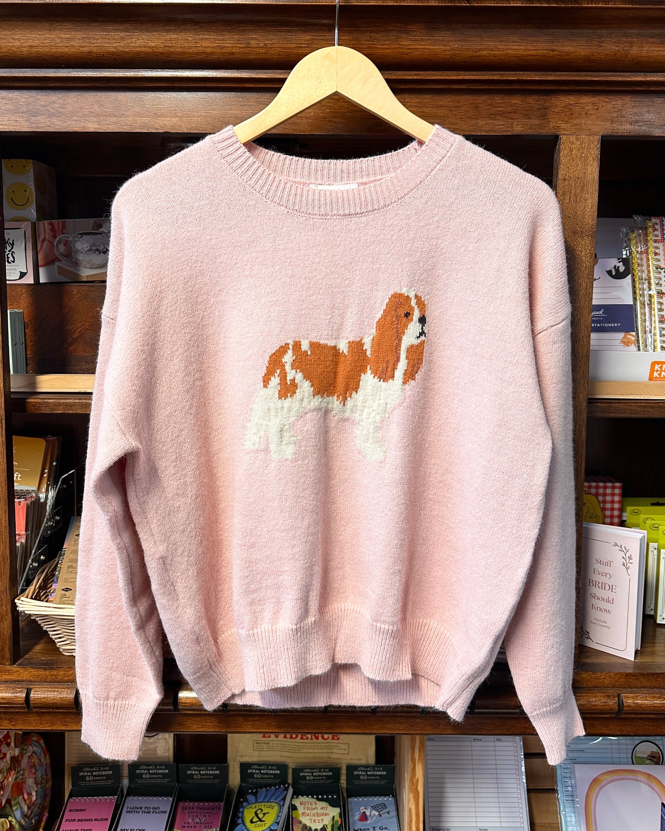 King Charles Spaniel Dog Knit Sweater