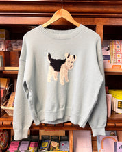 Fox Terrier Dog Knit Sweater