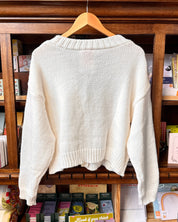 Knit Strawberry Sweater Cardigan