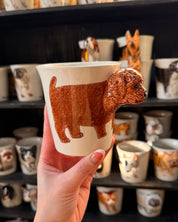 Red Poodle Mug